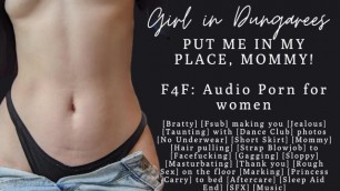F4F | ASMR Audio Porn for Women | Bratty Girlfriend Taunts you till you Fuck her on the Floor