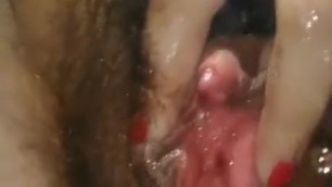 clit masturbation wet pussy korean