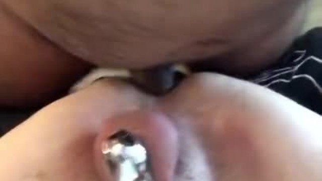 Husband in chastity fucked by Latin Daddy _10417163